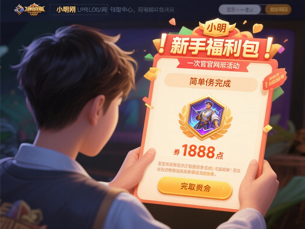 揭秘LOL官网领取中心,轻松领取游戏奖励 举个例子,小明在一次官网活动中发现了一个